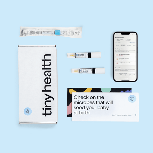 The Complete Pregnancy Bundle: Pregnancy + Newborn Gut Health Test + Vaginal Health Test